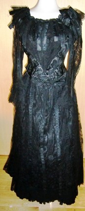 xxM395M Fabulous Emile Pingat dress 1876